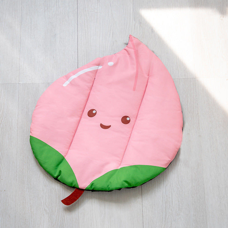 Fruit Design Pet Mat - Peach pet pad