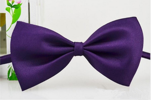 Adjustable Solid Color Pet Bow Tie