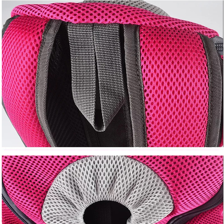 Two-Tone Dog Carrier Backpack