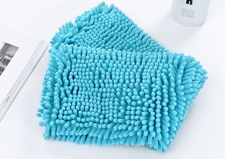 Absorbent Chenille Pet Bath Towel