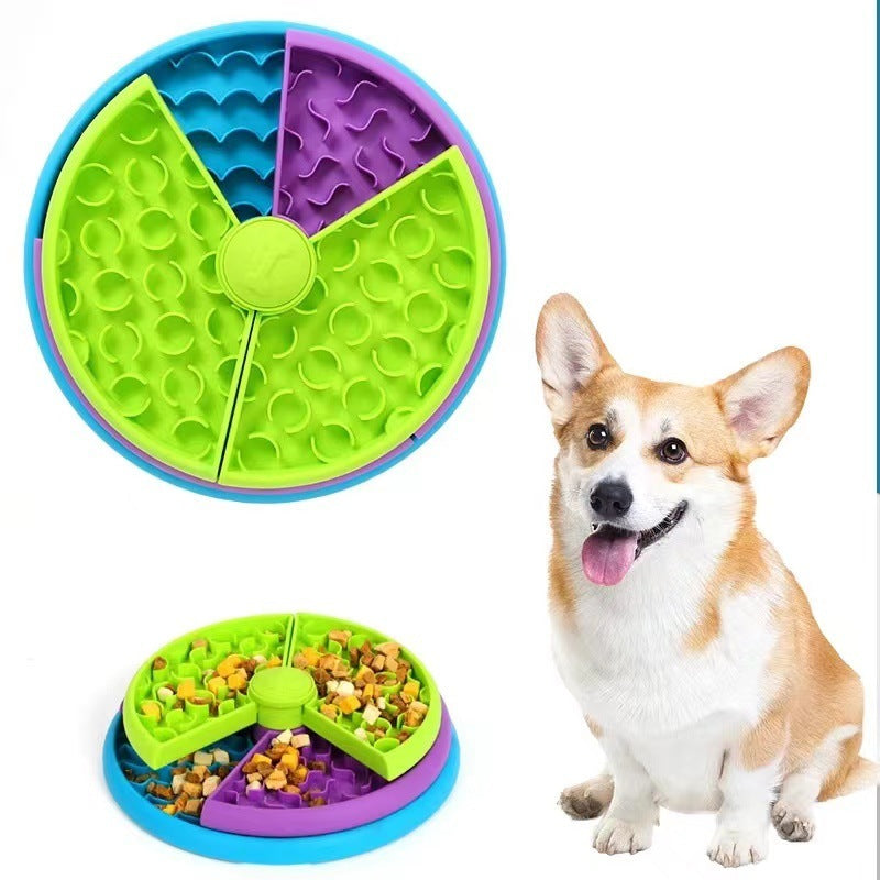 Rotating Puzzle Pet Feeder