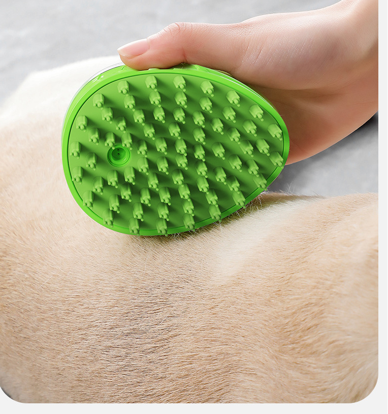 Compact Dog Bath Massage Brush