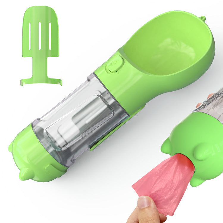3-in-1 Dog Water Bottle and Feeder