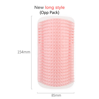Cat Corner Self-Grooming Brush - Big pink