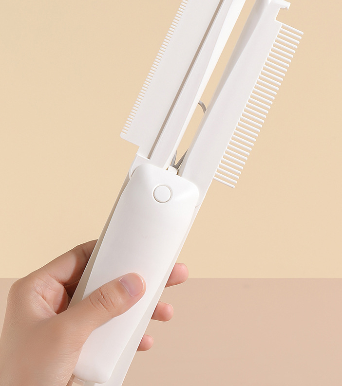Cat Grooming Brush held open in hand