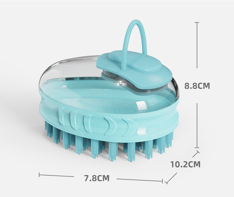 Compact Dog Bath Massage Brush
