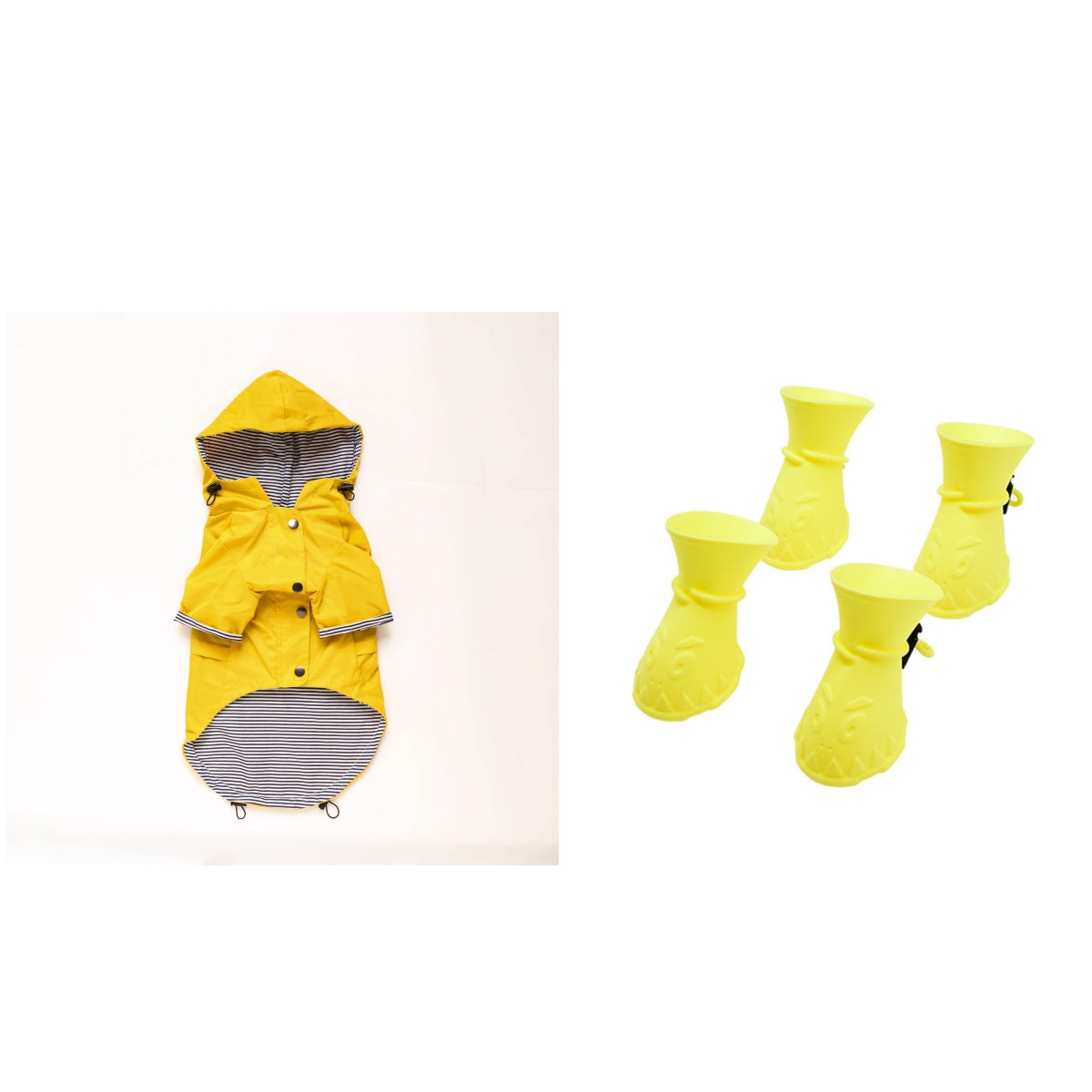 Classic Yellow Dog Raincoat