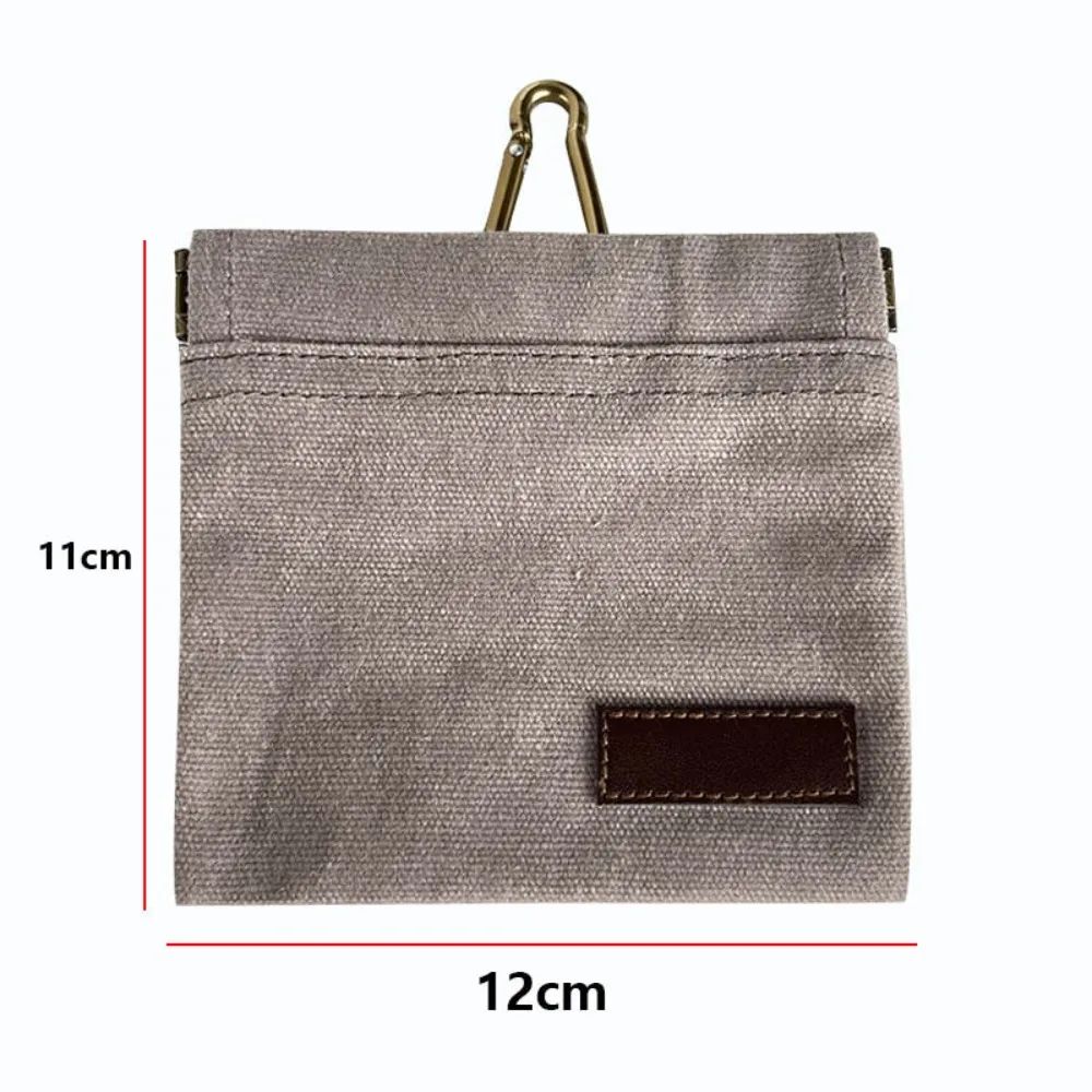 Waxed Canvas Dog Treat Pouch