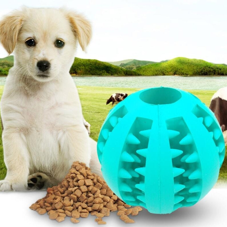 Rubber Treat Ball for Dogs