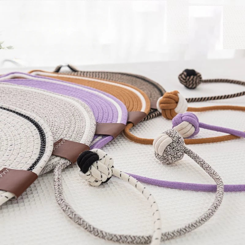 Braided Cotton Rope Cat Scratching Mat