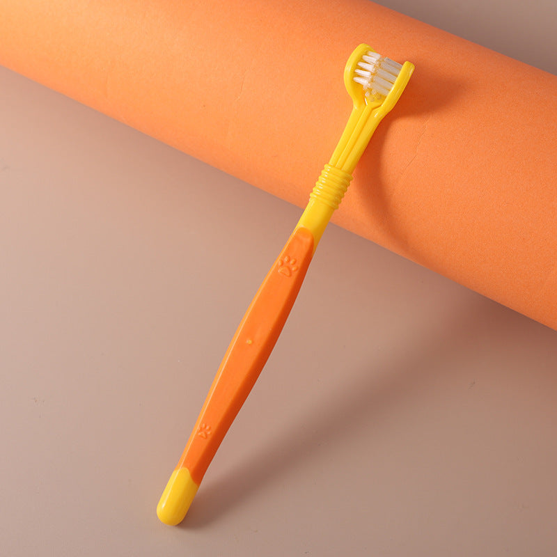 Pet Toothbrush with Nylon Bristles