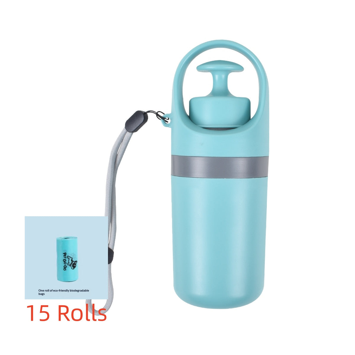Claw Pooper Scooper with Bag Dispenser - Suit 6