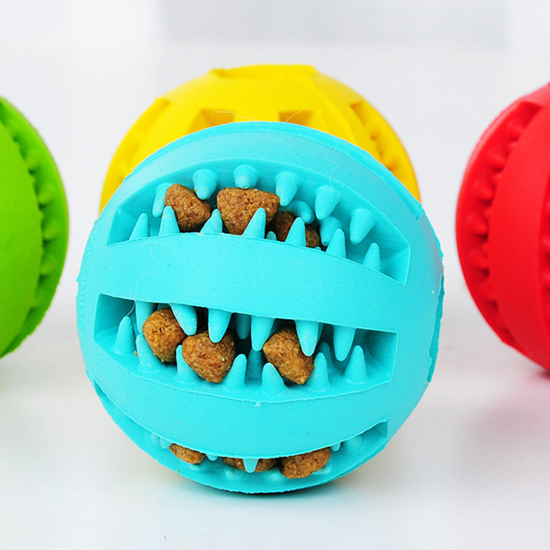 Rubber Treat Ball for Dogs