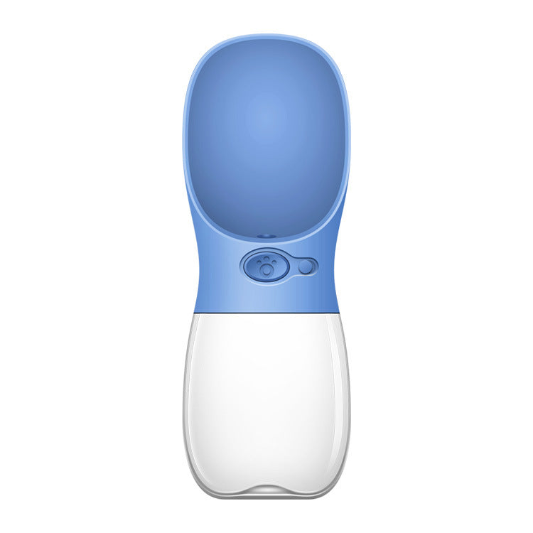 One-Touch Dog Water Bottle - Sea blue / 350ML