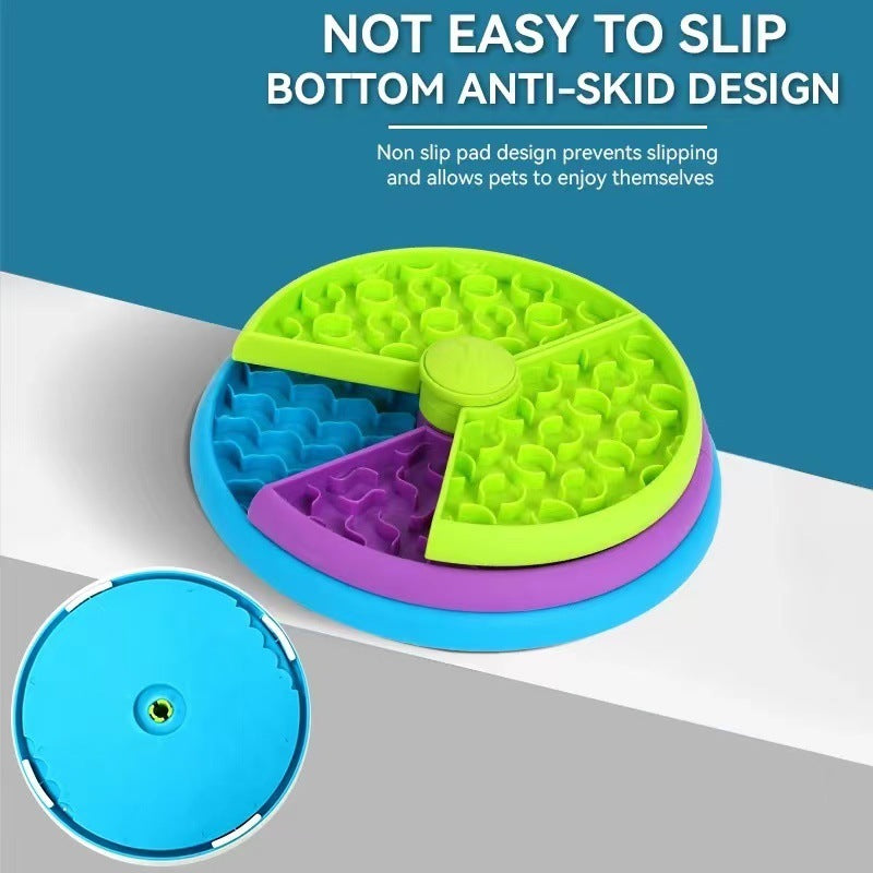 Rotating Puzzle Pet Feeder