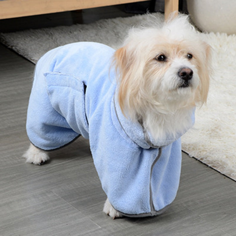 Microfiber Pet Bathrobe