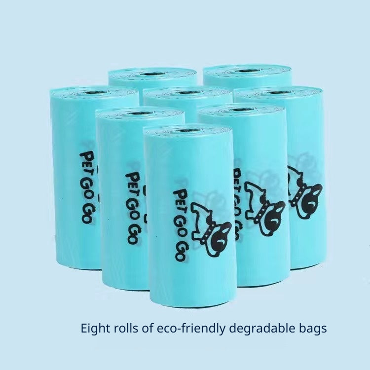 Claw Pooper Scooper with Bag Dispenser - Garbage Bag 8pcs