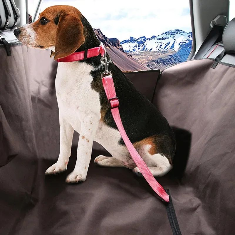 Adjustable Dog Car Seat Belt Strap