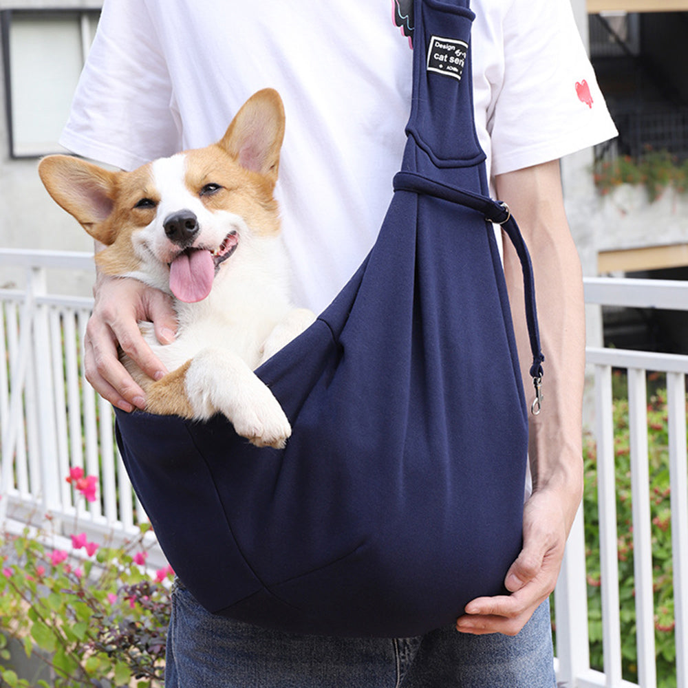 Cotton Pet Sling Carrier Bag