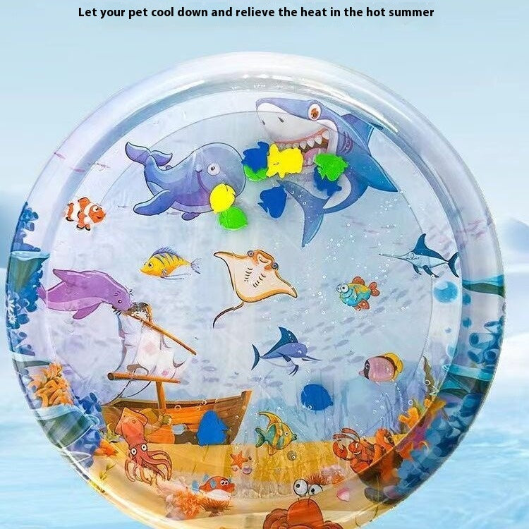 Water-Filled Pet Play Mat