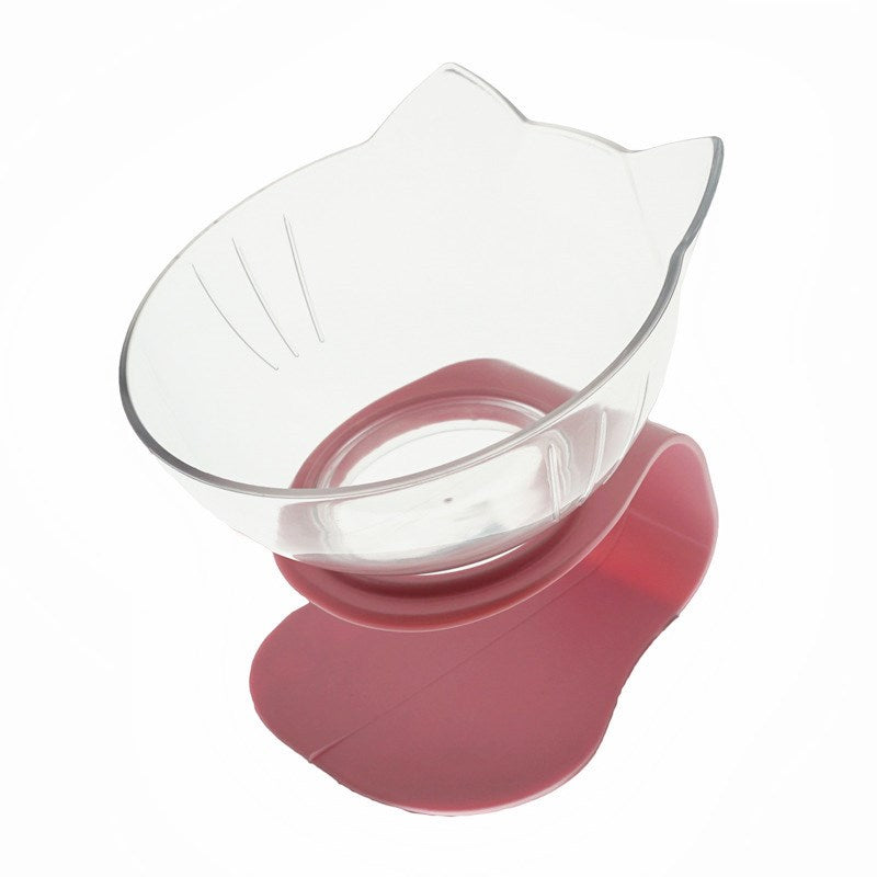 Elevated Tilted Cat Bowl Stand