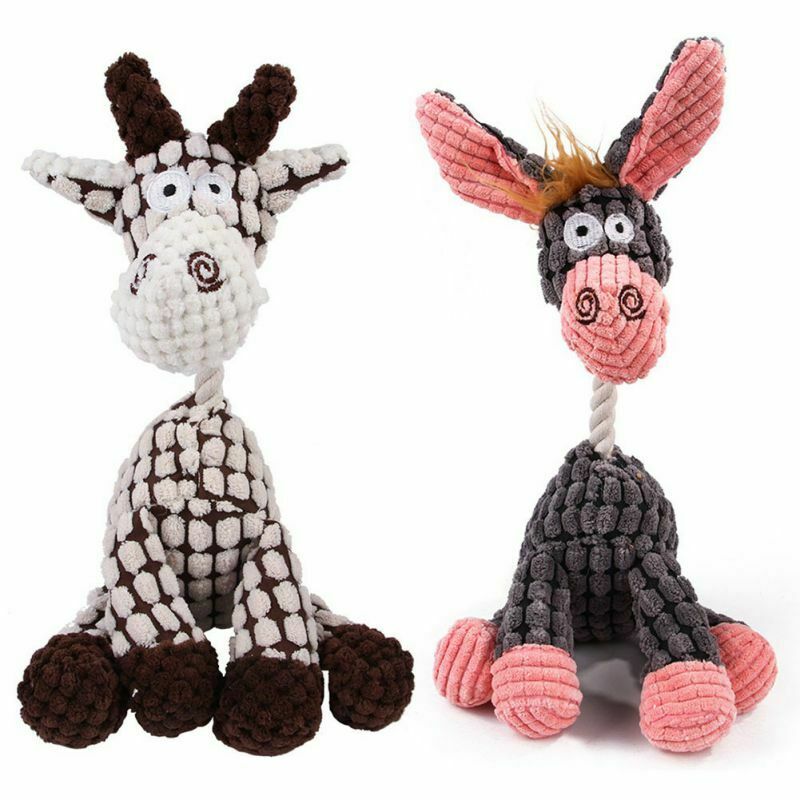Corduroy Plush Toy for Dogs