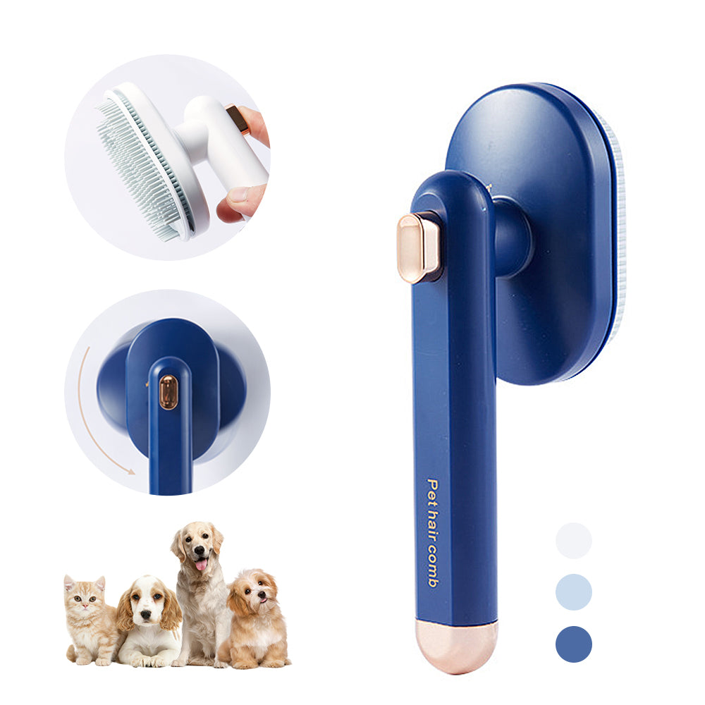 Self-Cleaning Arc Pet Grooming Brush
