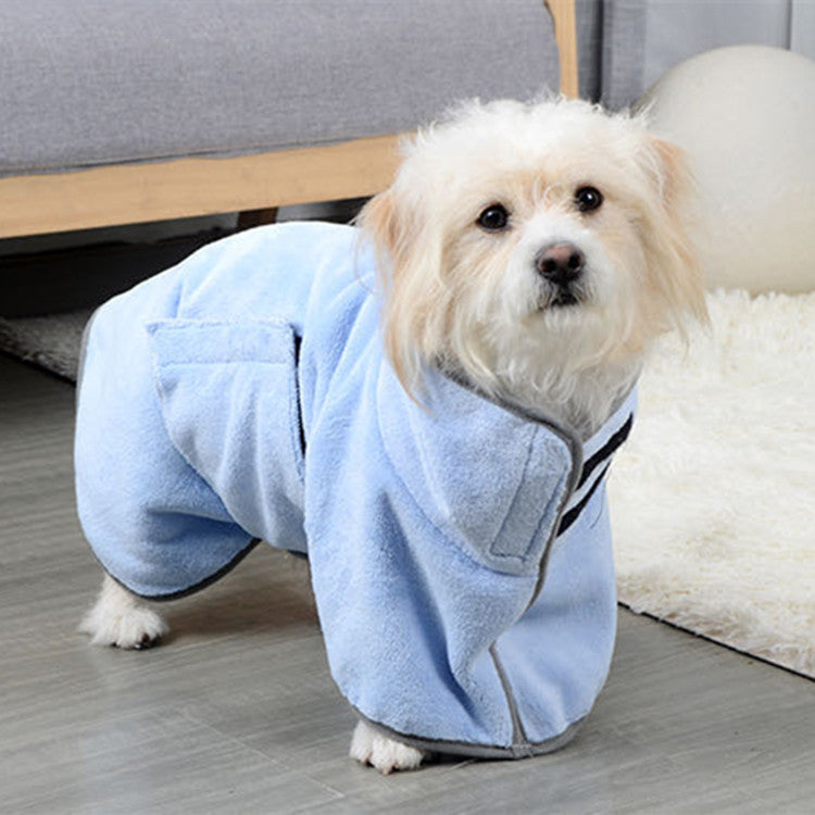 Microfiber Pet Bathrobe
