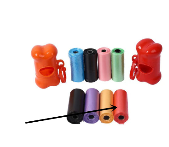 Plastic Dog Poop Bags - RedTrashbag