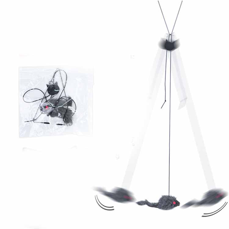 Hanging Door Mouse Toy for Cats