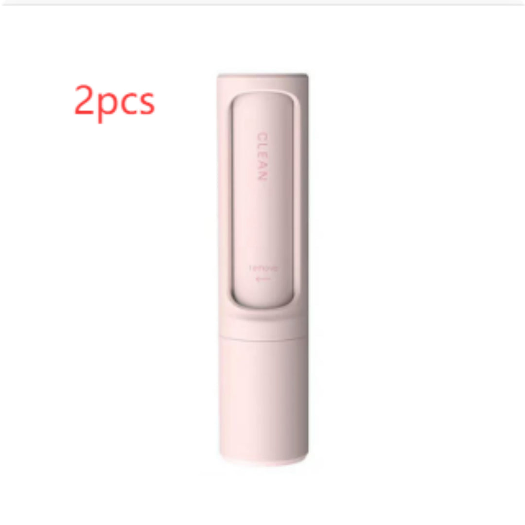 Reusable Pet Hair Remover Brush - Pink 2pcs