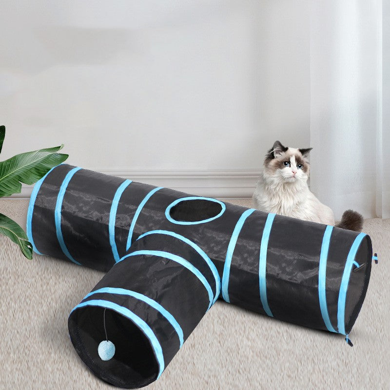 Foldable Polyester Cat Tunnel