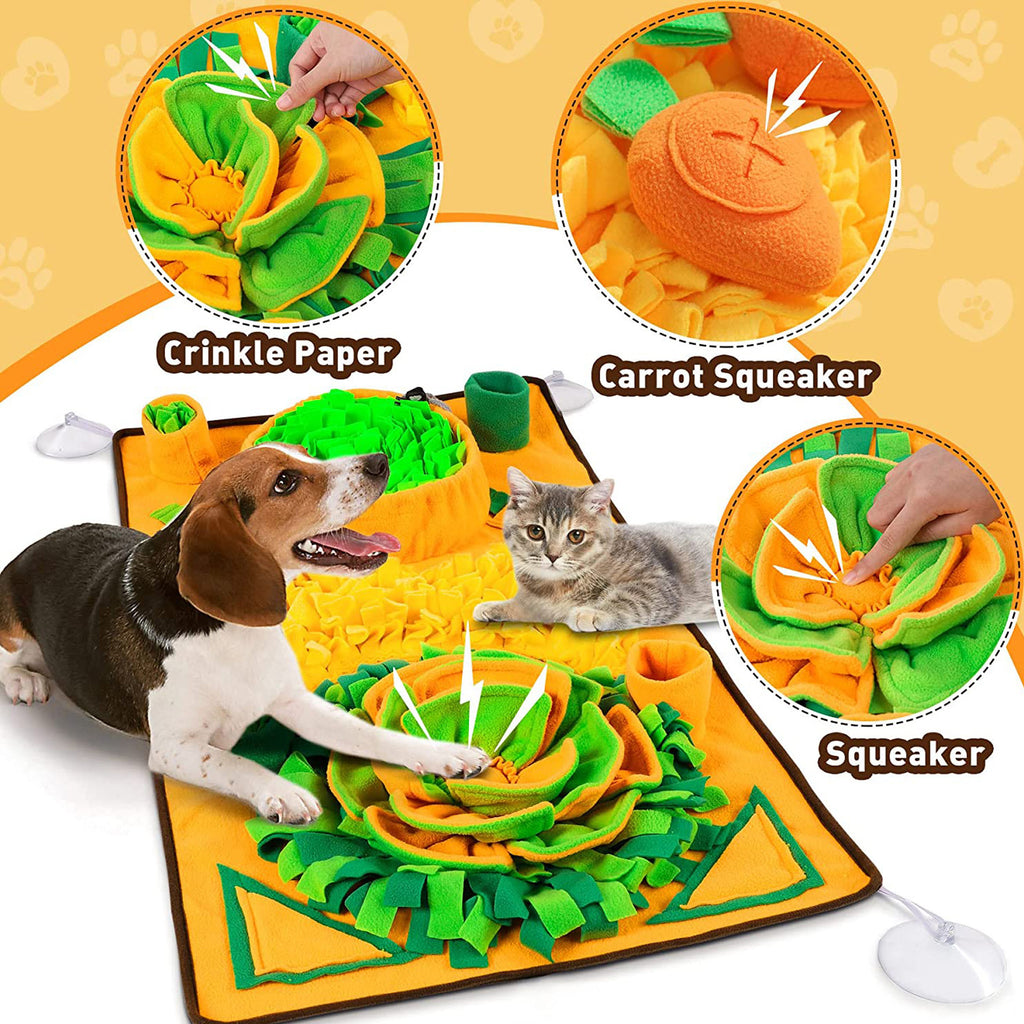 Plush Snuffle Mat for Dogs