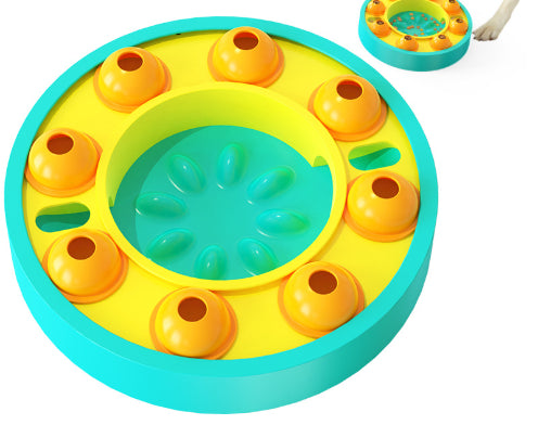 Roulette Puzzle Feeder for Dogs and Cats