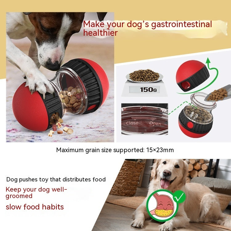 Dumbbell Treat-Dispensing Toy for Dogs