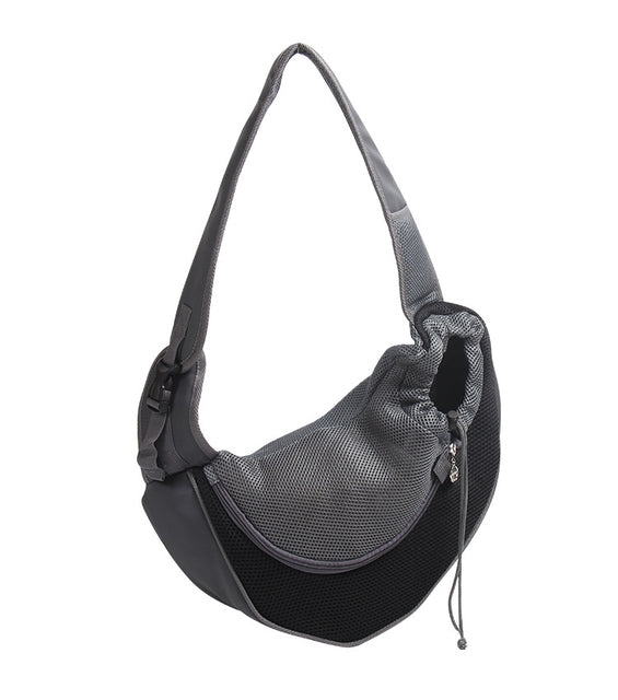 Mesh Pet Sling Tote Bag