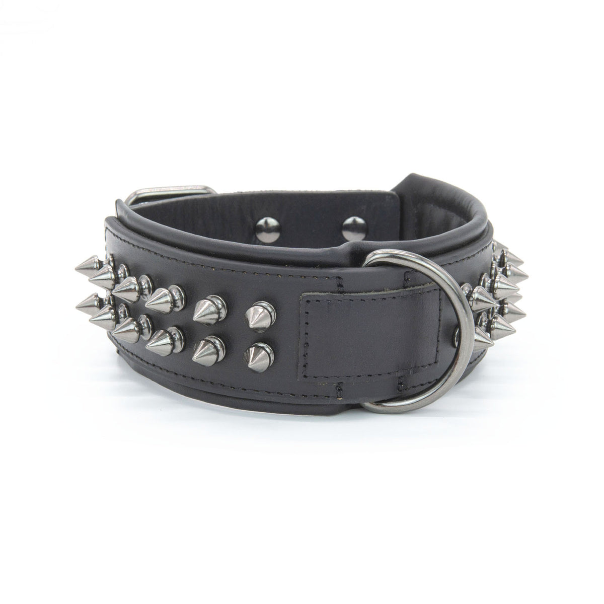 Riveted Leather Dog Collar