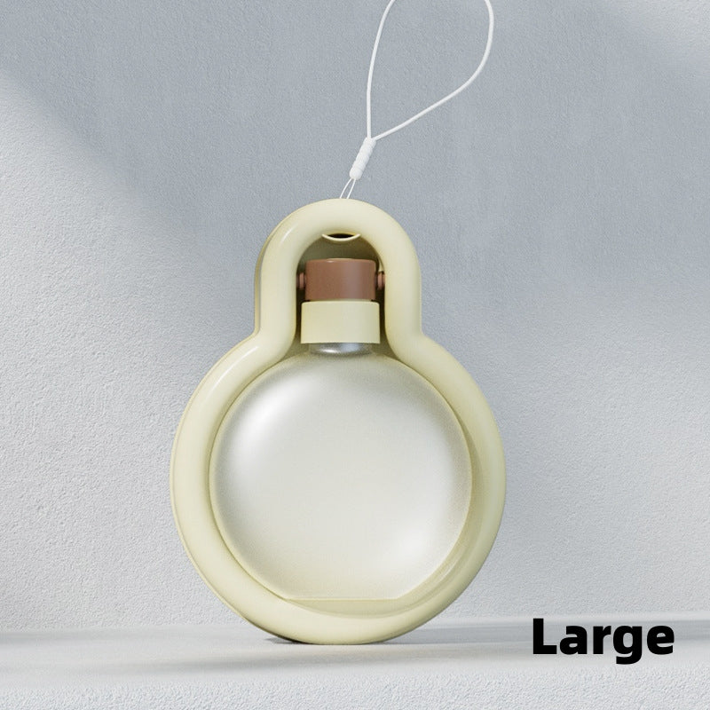 Pet Water Bottle with Lanyard - Mi Elegant White Large