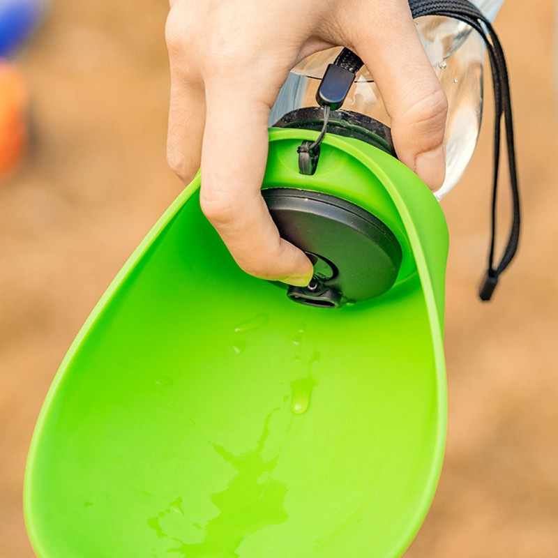Wide-Trough Pet Water Bottle