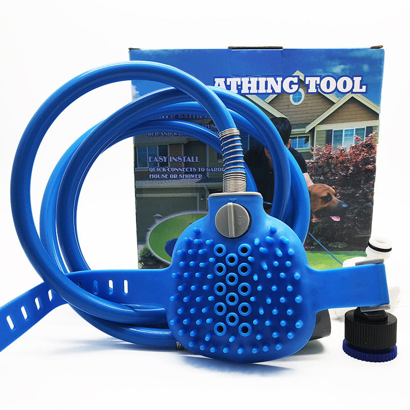 Pet Shower Sprayer Brush