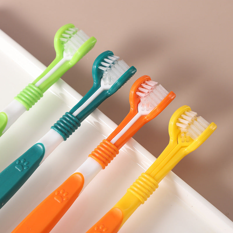 Pet Toothbrush with Nylon Bristles