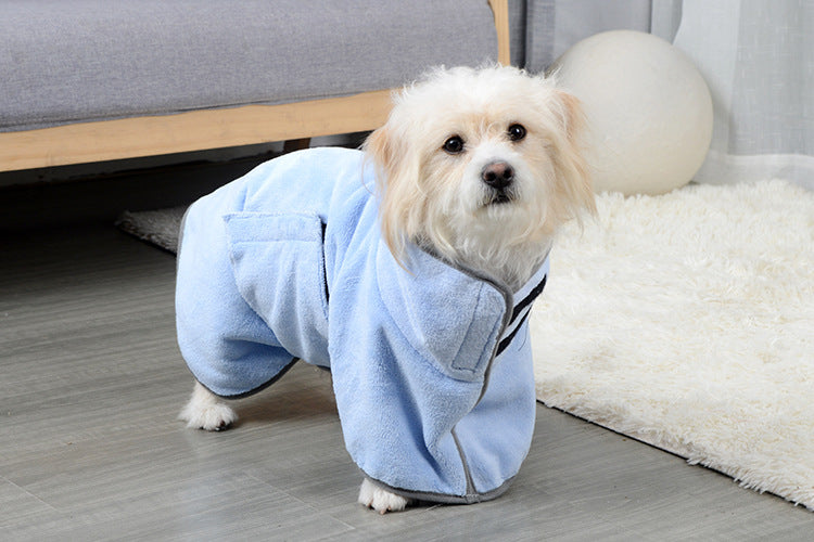 Microfiber Pet Bathrobe
