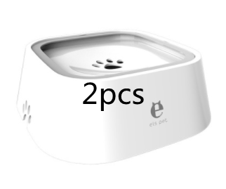 Floating Disc Anti-Splash Water Bowl