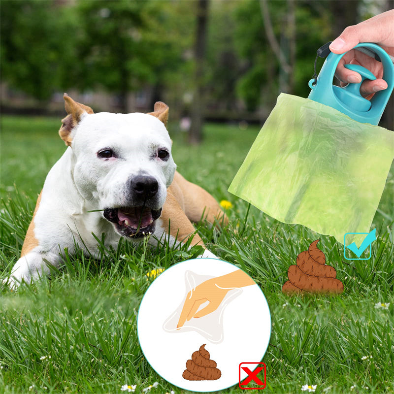 Claw Pooper Scooper with Bag Dispenser
