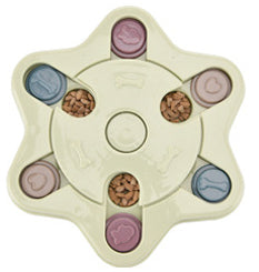 Slow-Feed Puzzle Toy for Dogs - Green / Hexagon