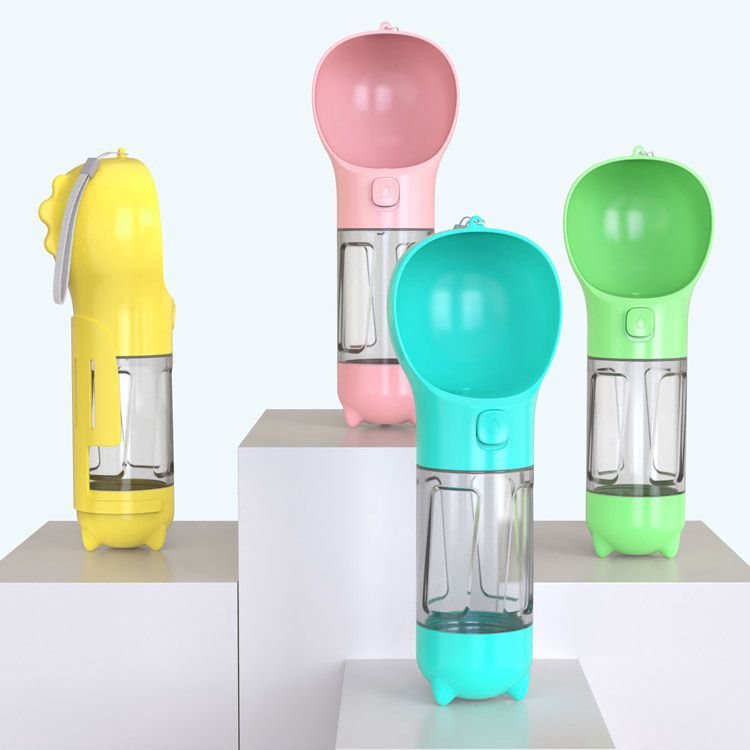 3-in-1 Dog Water Bottle and Feeder