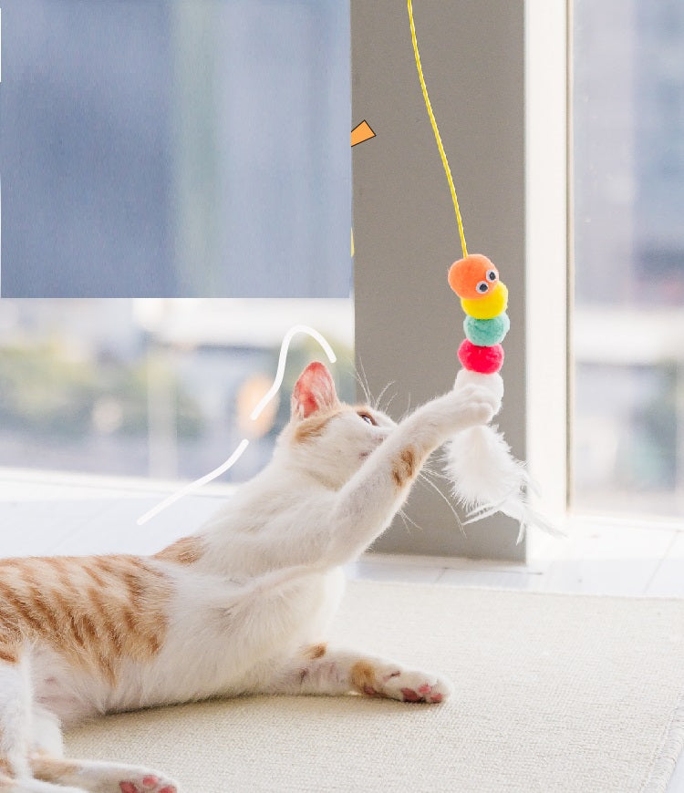 Hanging Elastic Rope Cat Toy