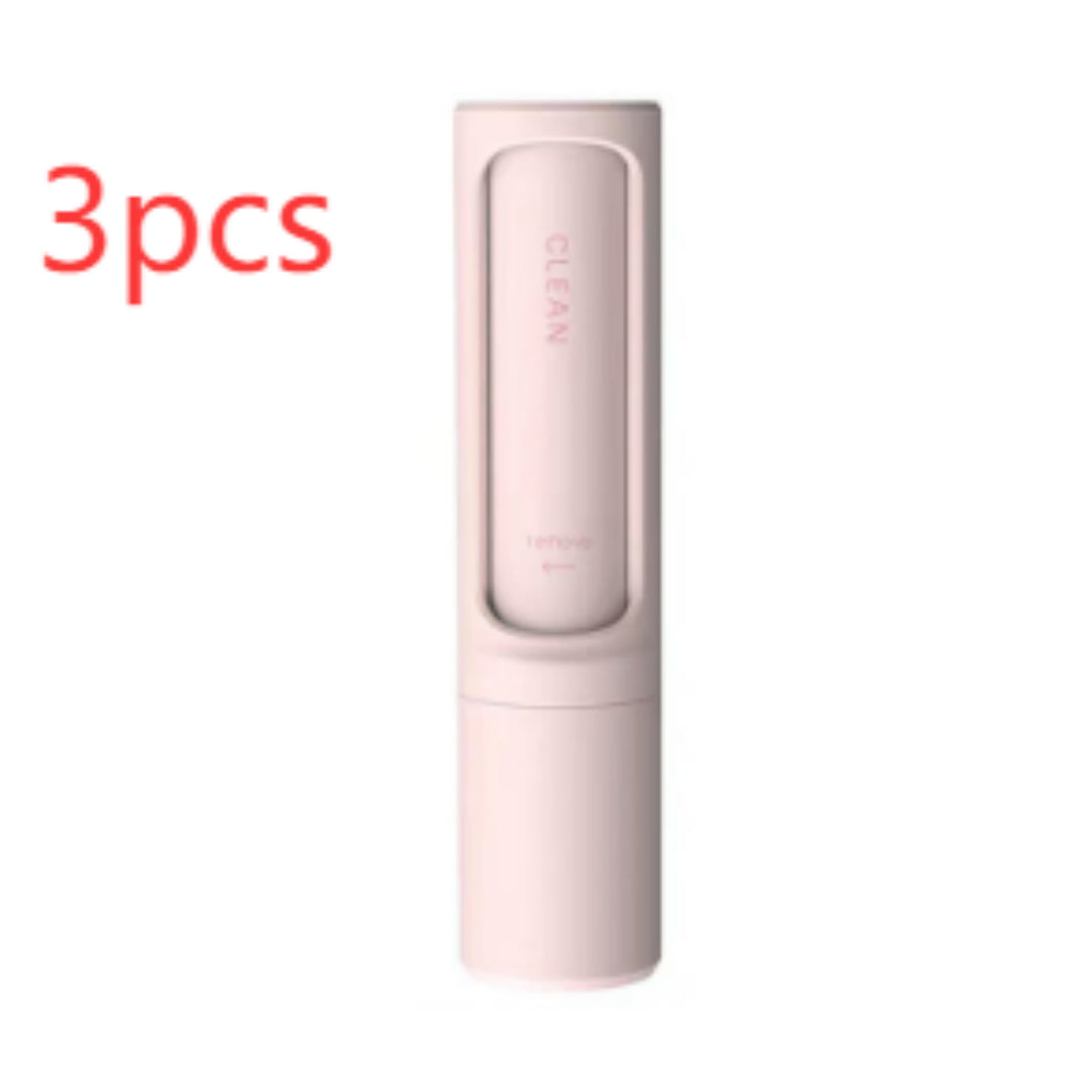 Reusable Pet Hair Remover Brush - Pink3pcs