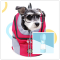 Two-Tone Dog Carrier Backpack