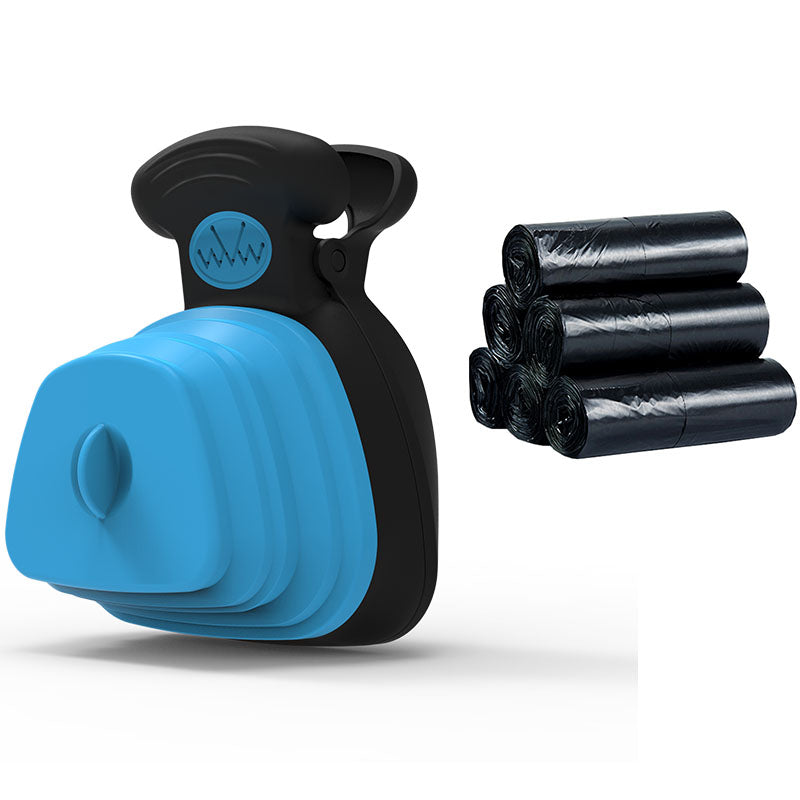 Foldable Poop Scooper With Bag Dispenser